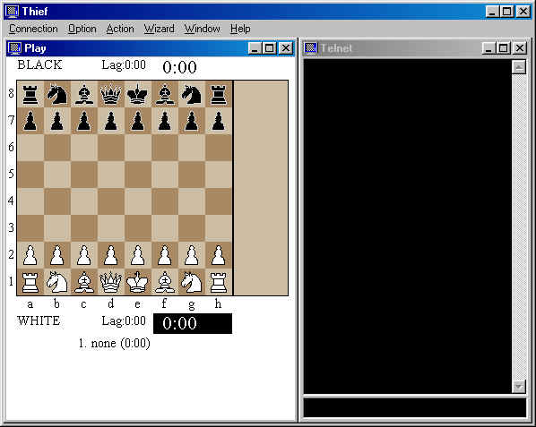 Theif Normal chess layout